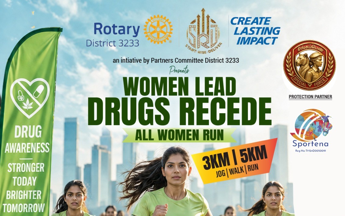 WOMEN LEAD - DRUGS RECEDE
